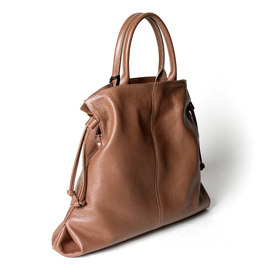 Laura Di Maggio GLORIA – borsa a sacco in pelle cuoio Moda