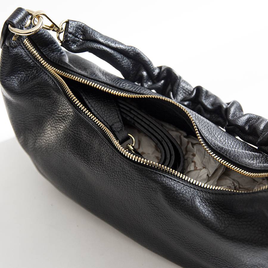 Laura Di Maggio SUSAN – Baguette in pelle nera Negozi Online