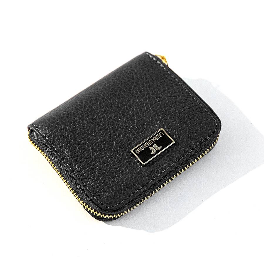 Laura Di Maggio PORTAFOGLIO Mini in pelle nero Saldi