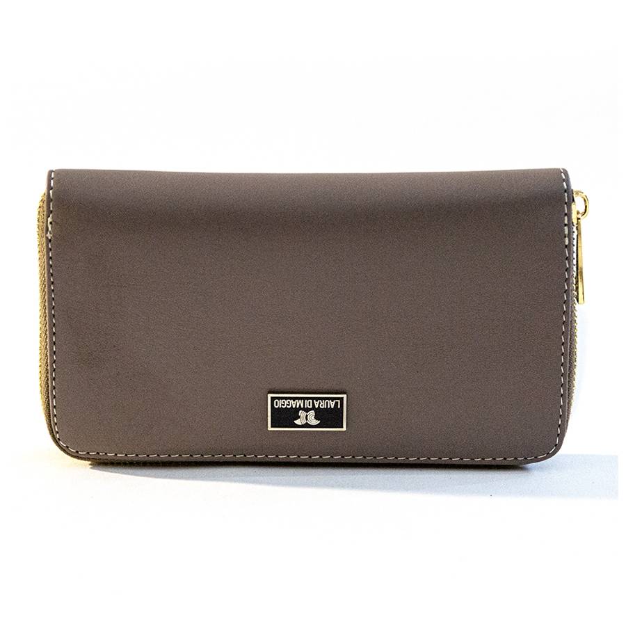 Laura Di Maggio PORTAFOGLIO in pelle elegant taupe Saldi Di Fabbrica