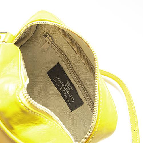 Laura Di Maggio COCCA – Borsa da Sera in Pelle Soft Trapuntato – Lime Novità