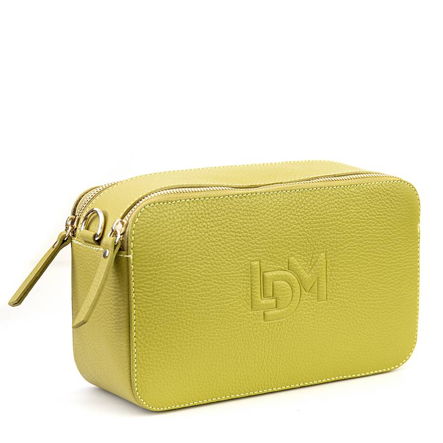 Laura Di Maggio LOIS – Saponetta in pelle dollaro stampata lime Economico