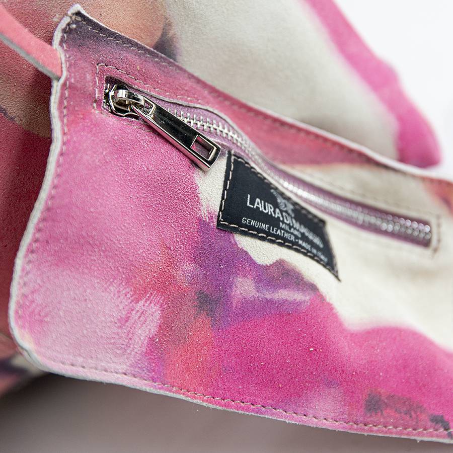 Laura Di Maggio LE SAC – sacca in pelle camoscio multicolor In Saldo