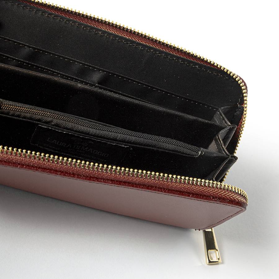 Laura Di Maggio ELEGANT – portafoglio in pelle elegant cuoio Negozio