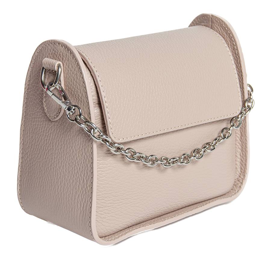 Laura Di Maggio SUZY – borsa a spalla in pelle dollaro rosa cipra Soddisfazione Garantita