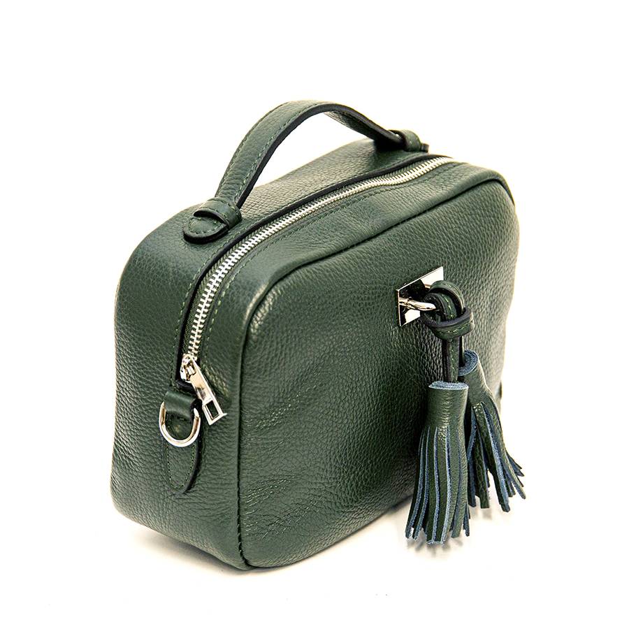 Laura Di Maggio SAIPH – borsa piccola in pelle dollaro verde Sconto