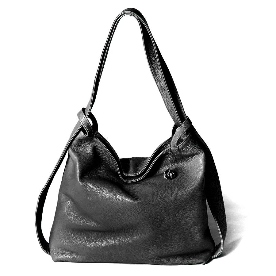 Laura Di Maggio VENICE – Zaino/borsa in pelle dollaro nero Saldi