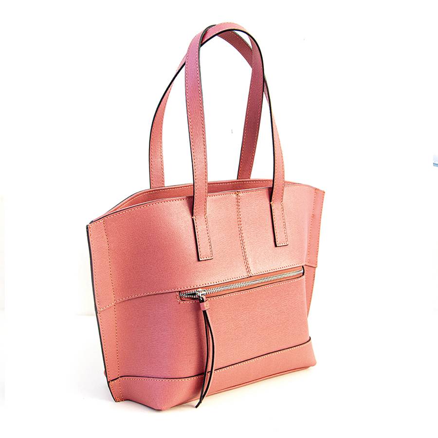 Laura Di Maggio SIMONA – Shopper in pelle saffiano rosa Promozione