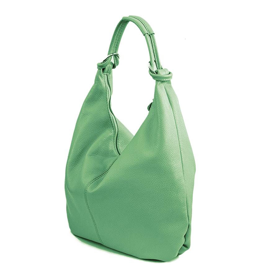 Laura Di Maggio ASIA – Maxi sacca in pelle dollaro verde Sconto