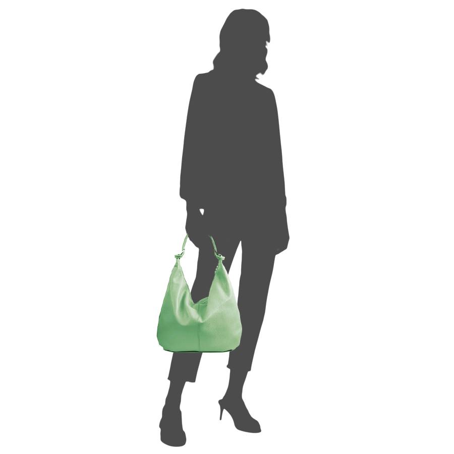 Laura Di Maggio ASIA – Maxi sacca in pelle dollaro verde Sconto
