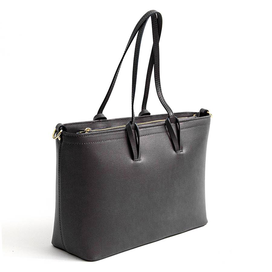 Laura Di Maggio NIKITA – Shopping in pelle saffiano nera Hotsell