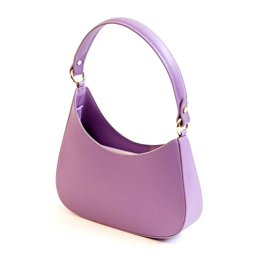 Laura Di Maggio EDI – borsa Hobo in pelle elegant malva In Saldo