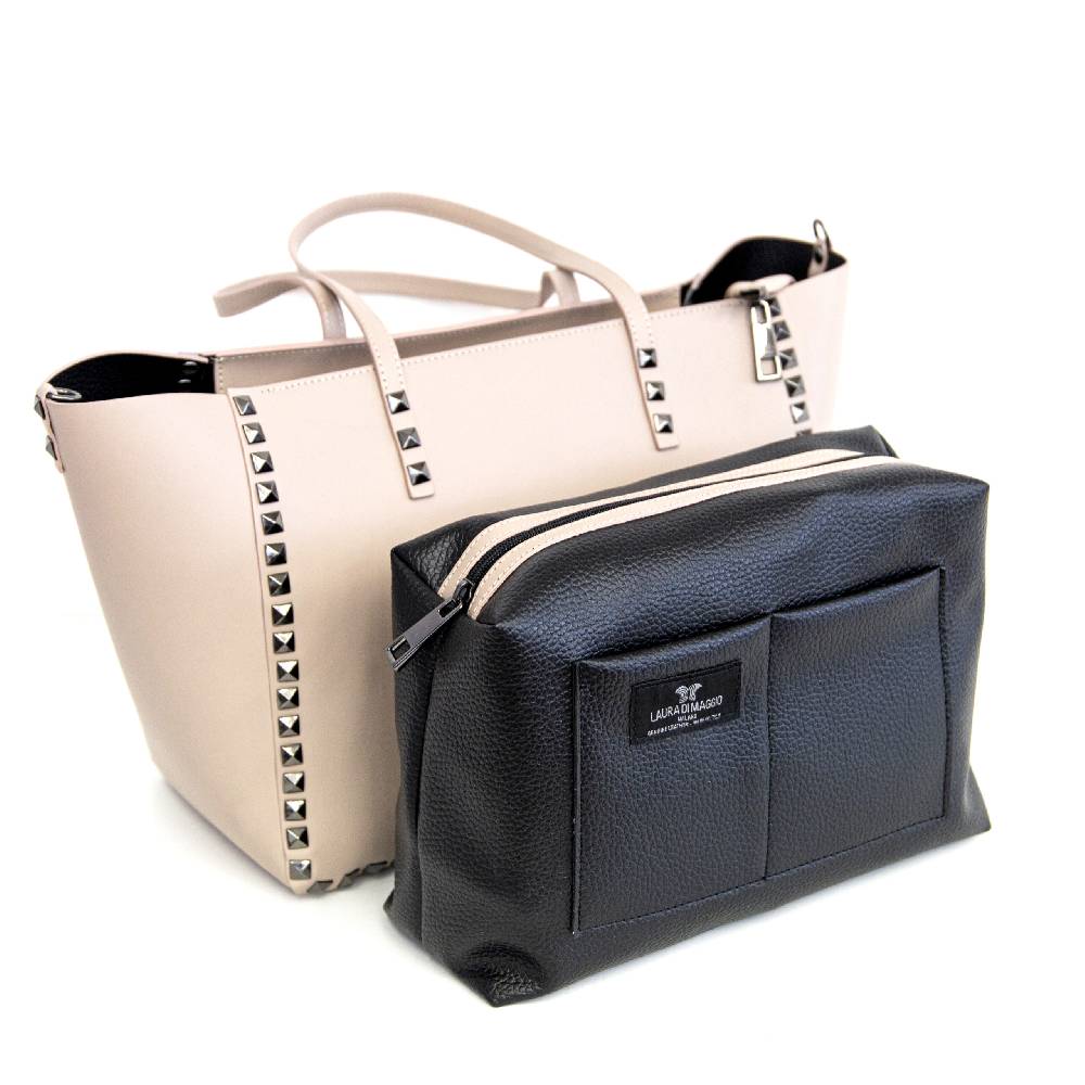 Laura Di Maggio BRIDGET – maxi bag con piccole borchie 2025