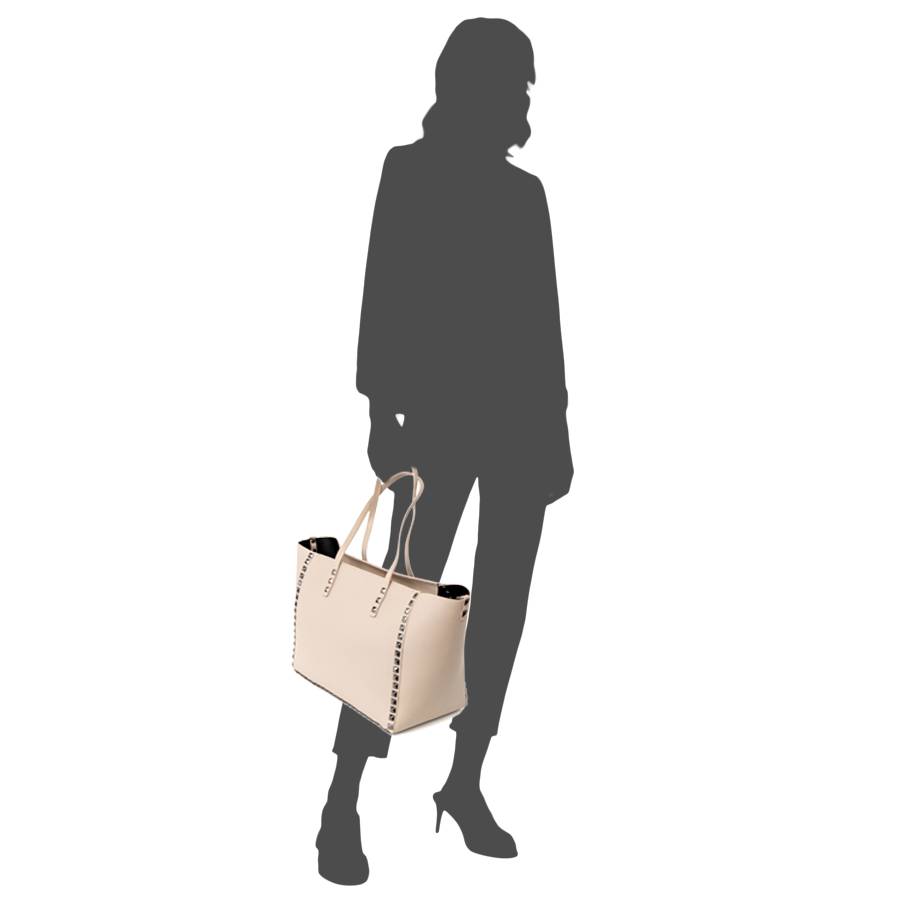 Laura Di Maggio BRIDGET – maxi bag con piccole borchie 2025