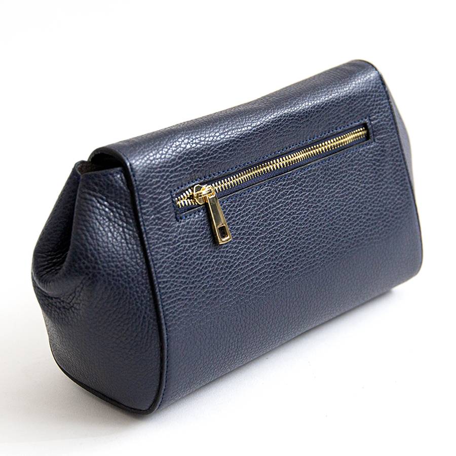 Laura Di Maggio CRETA – baguette con tracolla nastro blu notte Negozi Online