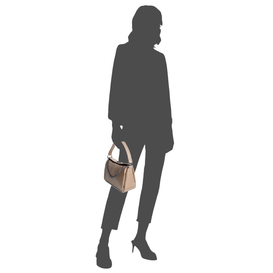 Laura Di Maggio LOLA – borsa in pelle dollaro cioccolato Promozione Limitata
