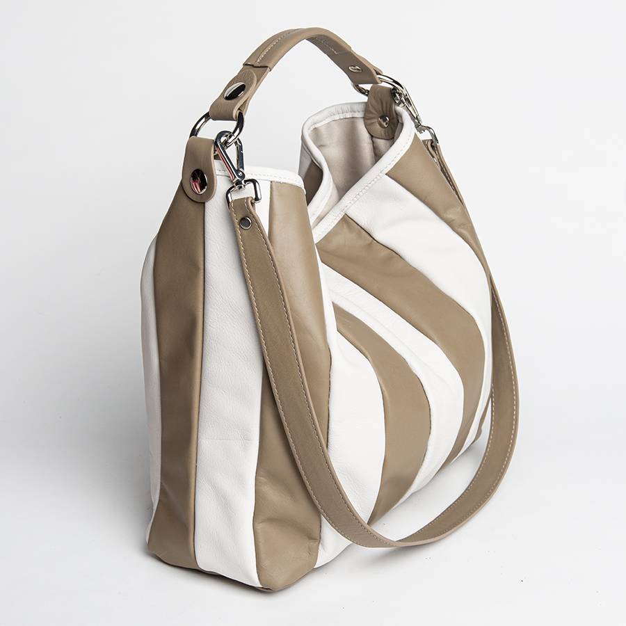 Laura Di Maggio TESSA SMALL – Sacca in pelle nappa trapuntata taupe Hotsell