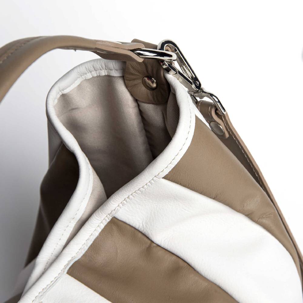 Laura Di Maggio TESSA SMALL – Sacca in pelle nappa trapuntata taupe Hotsell