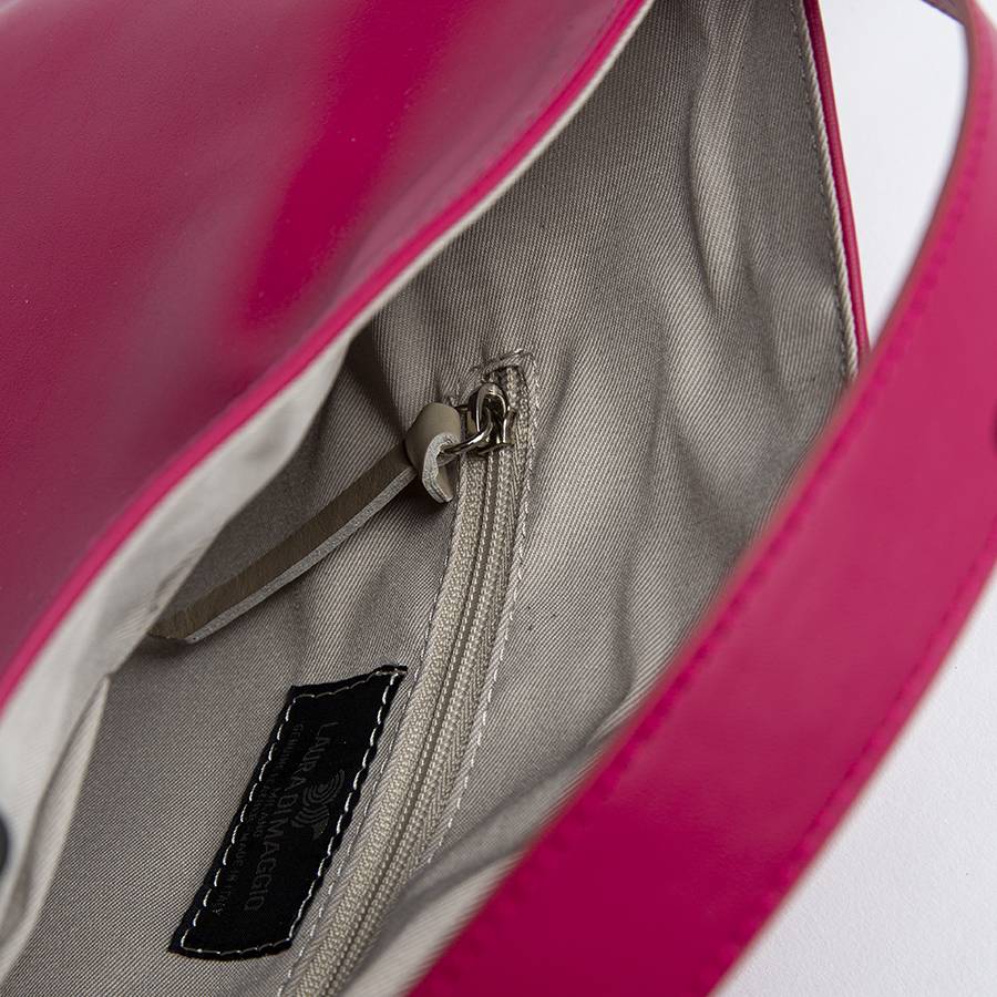 Laura Di Maggio JILLIAN MEDIUM – Borsa in pelle nappa azalea Vendite Flash