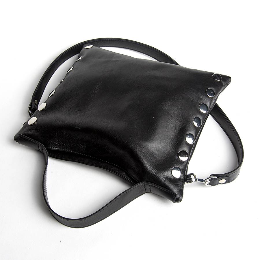 Laura Di Maggio JILLIAN SMALL – Borsa in pelle nappa nera Negozio
