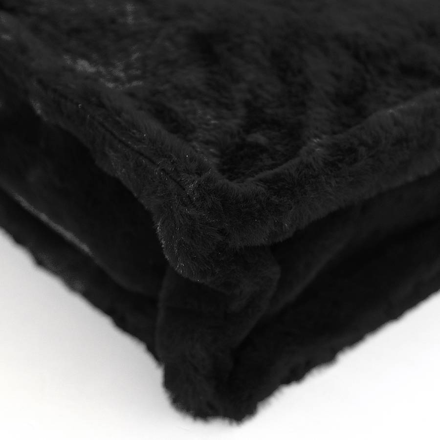 Laura Di Maggio FLUFFY – Maxi shopping in pelliccia ecologica nera Italy