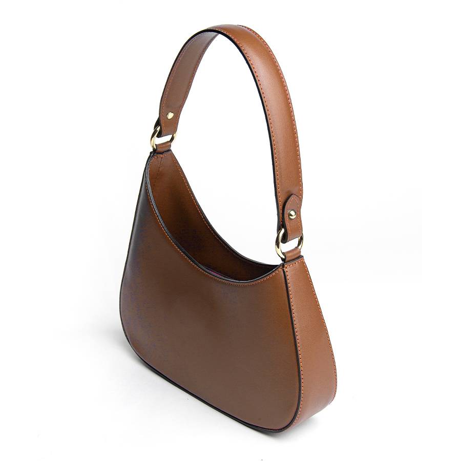 Laura Di Maggio EDI – borsa Hobo in pelle elegant cuoio Promozione Limitata