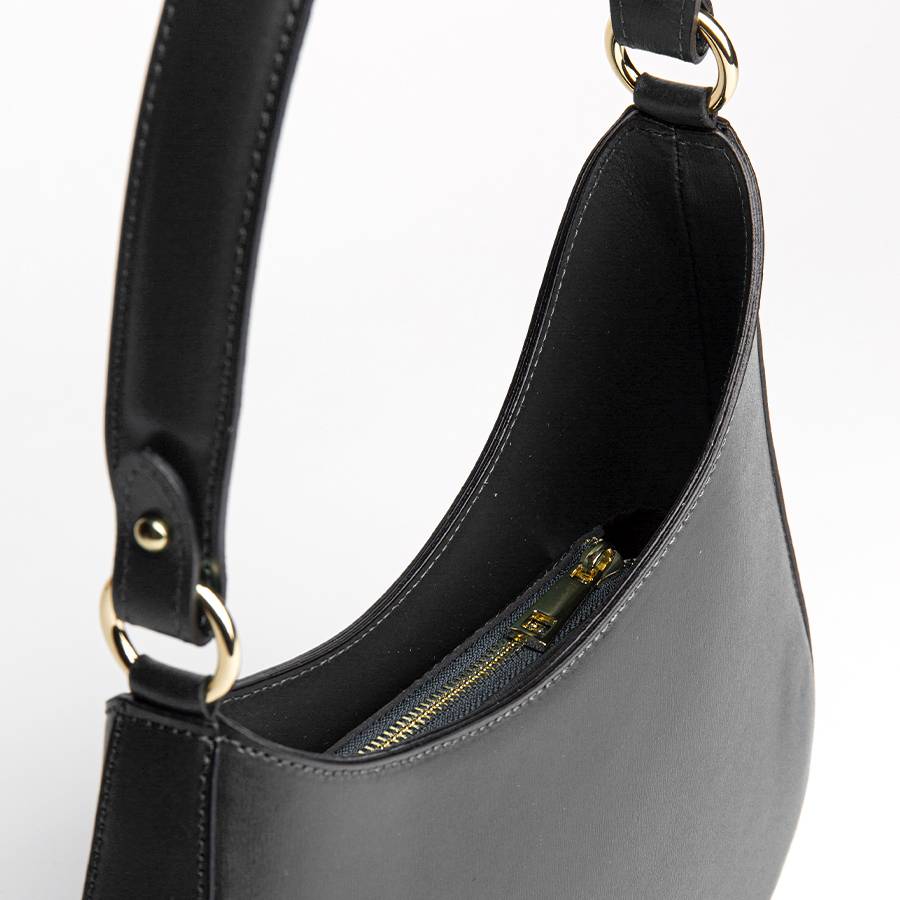 Laura Di Maggio EDI – borsa Hobo in pelle elegant nero Fino Al -60%