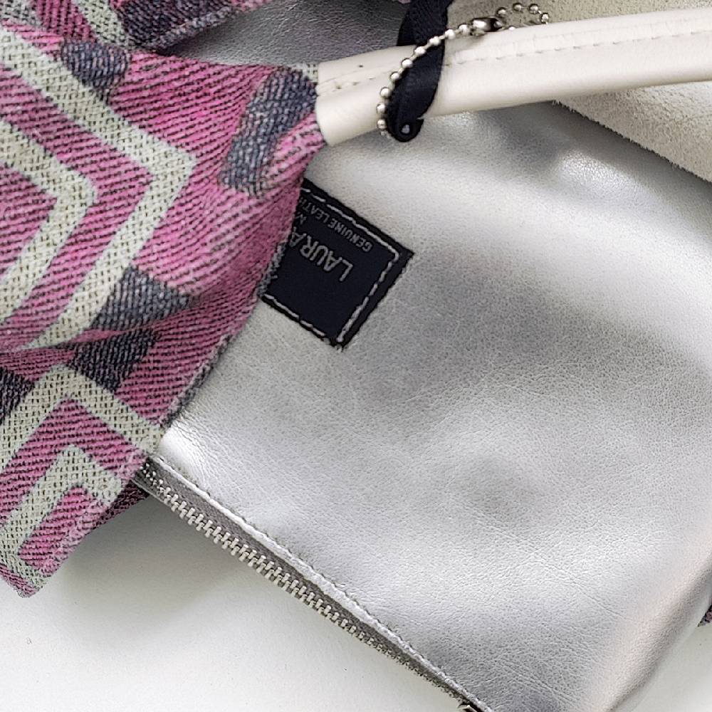 Laura Di Maggio FANTASY SAC – Sacca in tessuto stampato rosa Shopping Online