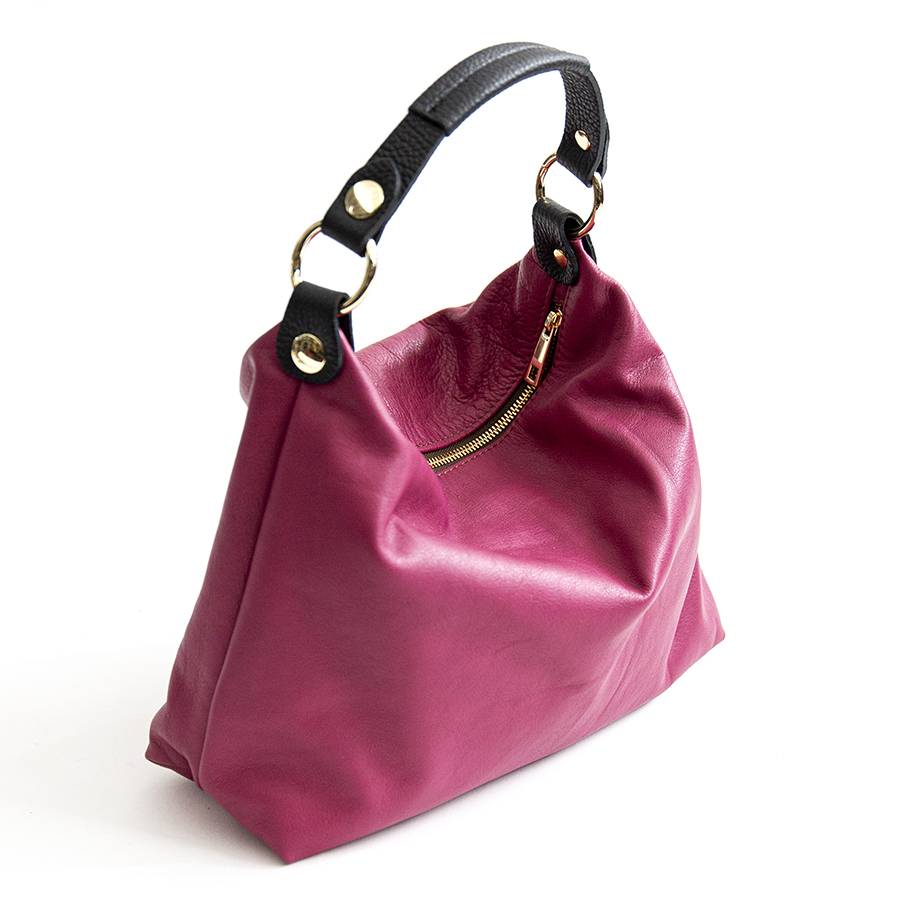 Laura Di Maggio DEMY – Sacca in pelle nappa fuxia Prezzo di fabbrica