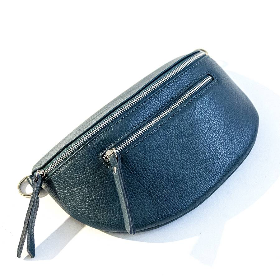 Laura Di Maggio MARSUPIO in pelle dollaro petrolio Cyber Monday