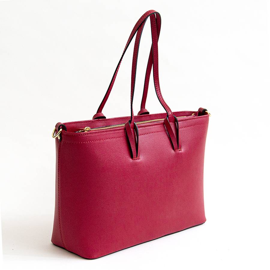 Laura Di Maggio NIKITA – Shopping in pelle saffiano rubino Lightning offer