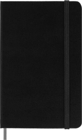 Moleskine Taccuino Smart PocketCopertina rigida, a righe, Nero
