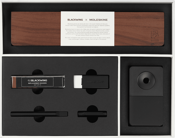 Moleskine Blackwing x MoleskineSet Atelier 2025