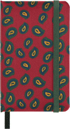 Moleskine Taccuino SilkXS, pagine bianche, copertina rigida, con Gift Box, Bordeaux