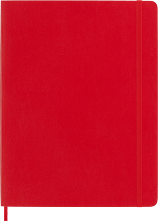 Moleskine Taccuino ClassicCopertina morbida, Rosso Scarlatto In Saldo