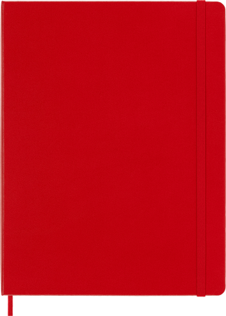 Moleskine Taccuino ClassicCopertina rigida, Rosso Scarlatto Italy