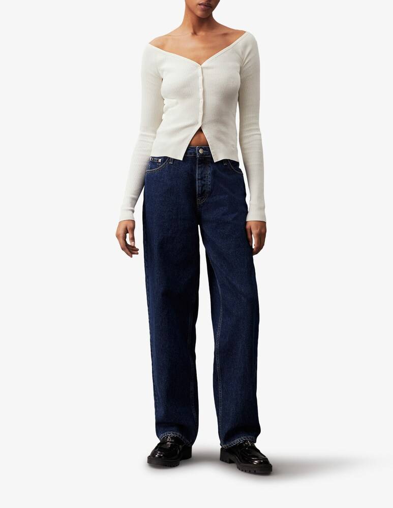 Calvin Klein Jeans Cardigan in misto cotone I Più Venduti