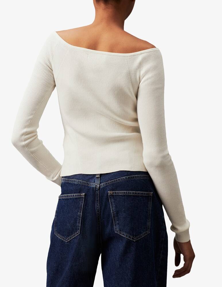 Calvin Klein Jeans Cardigan in misto cotone I Più Venduti