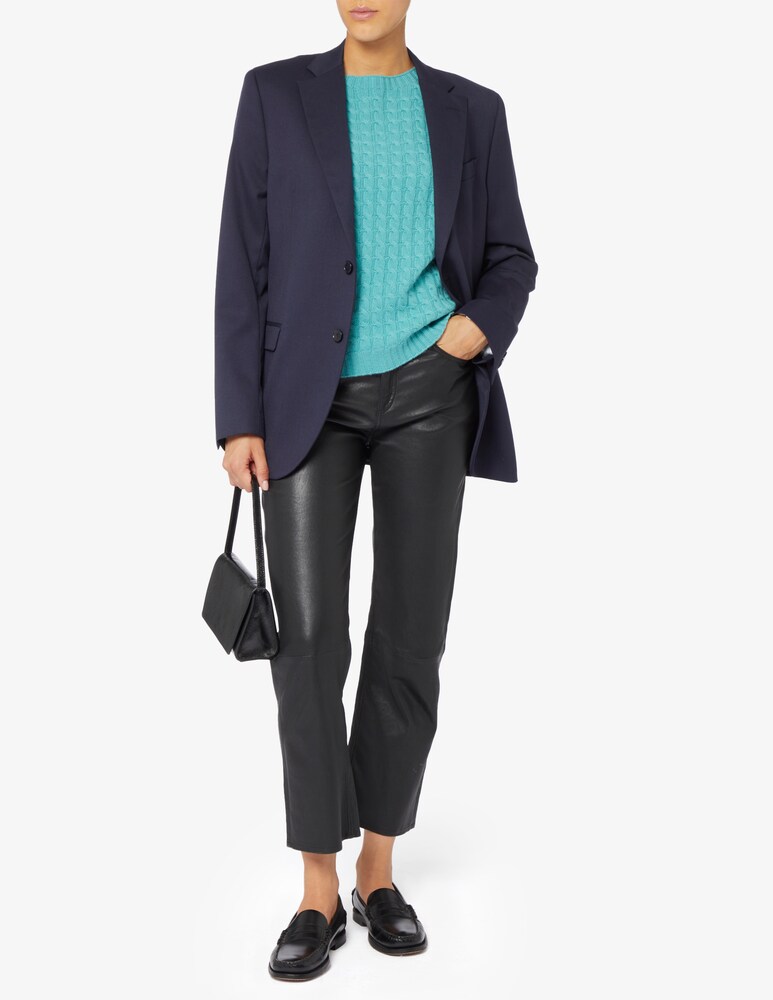 Elizabeth Ascot Maglione scollo a barca con treccia 2025