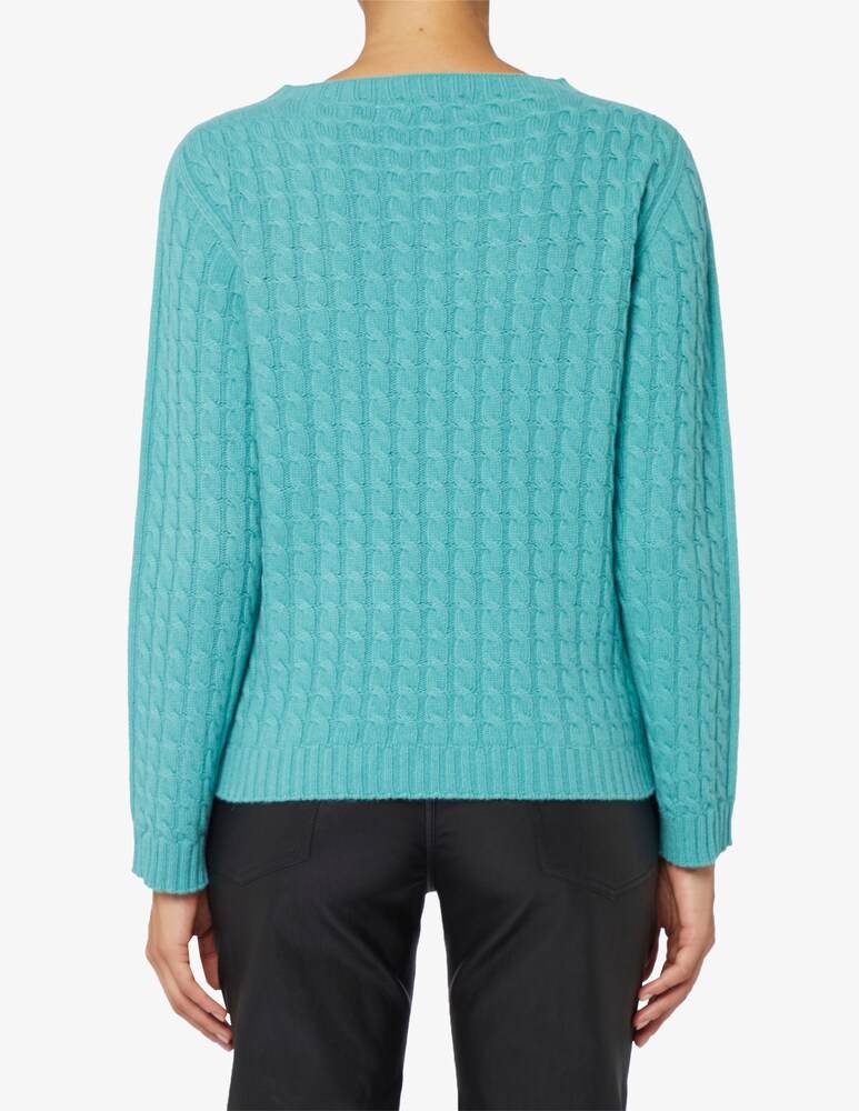 Elizabeth Ascot Maglione scollo a barca con treccia 2025