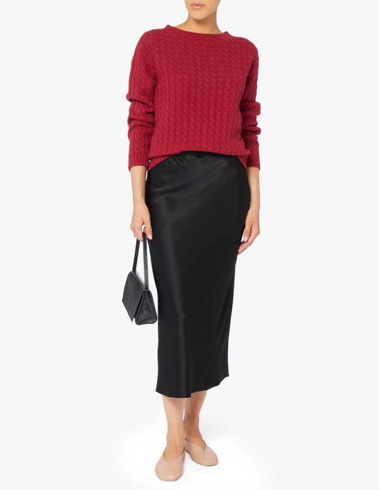 Elizabeth Ascot Maglione scollo a barca con treccia Italy