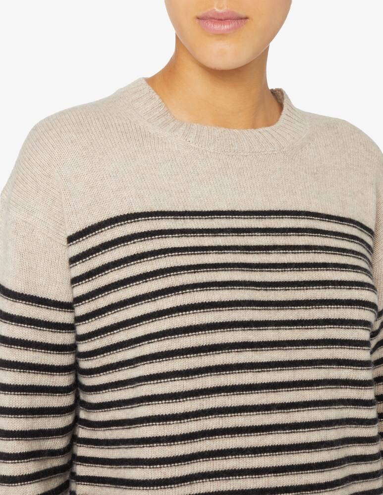 Rinascente Collection Maglione girocollo a riga boxy Affare Del Giorno