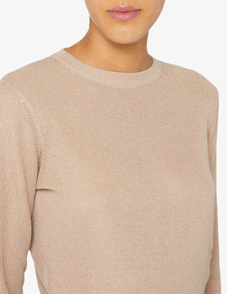 EMME Marella Kiku manica lunga fitted lurex Negozio