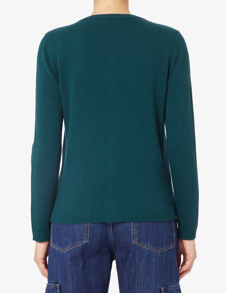 Elizabeth Ascot Maglione in misto lana Consegna Veloce