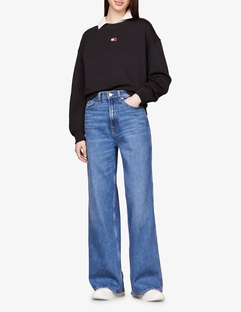 Tommy Jeans Felpa in cotone In Vendita