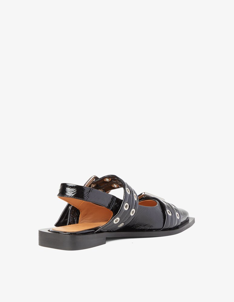Ganni Ballerina Feminine Buckle I Più Venduti