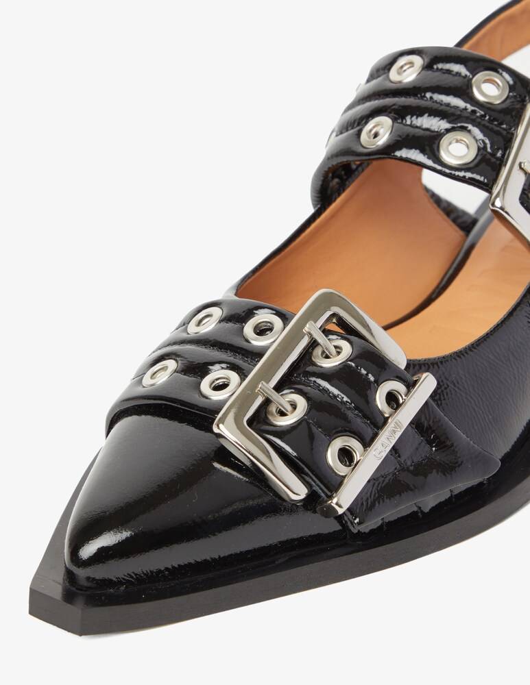 Ganni Ballerina Feminine Buckle I Più Venduti