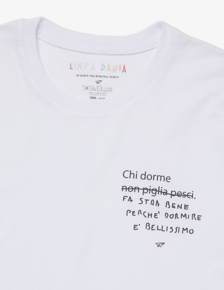 Linea Daria T-shirt Chi dorme Vendita