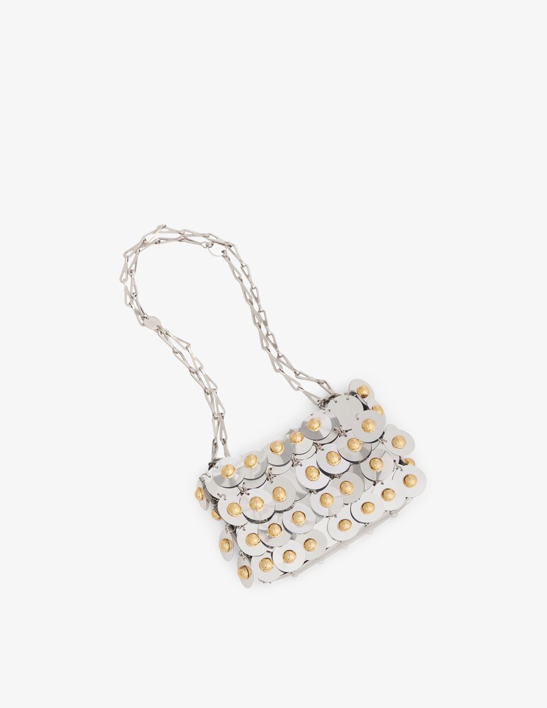 Rabanne Borsa Sparkle Nano Sphere Negozi Online