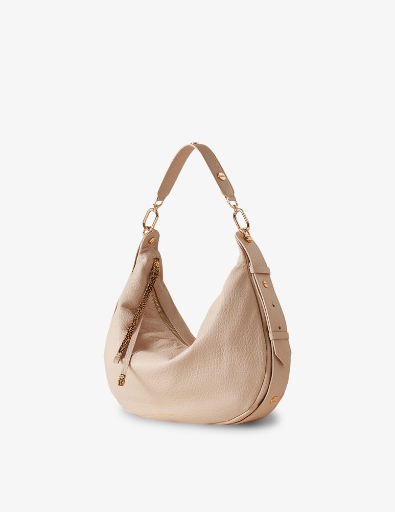 Borbonese Borsa hobo Oyster Fino Al -60%
